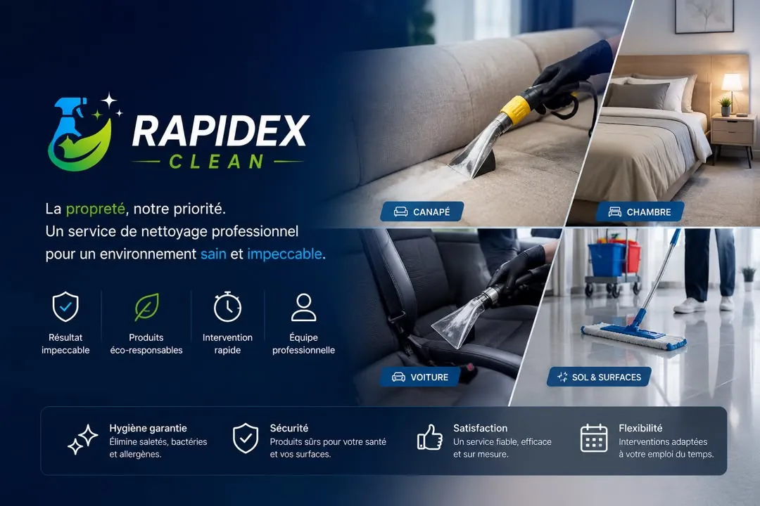 Rapidex Clean - Nettoyage professionnel